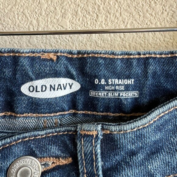 O.G. Straight High Rise Ripped Jeans - Picture 4 of 7